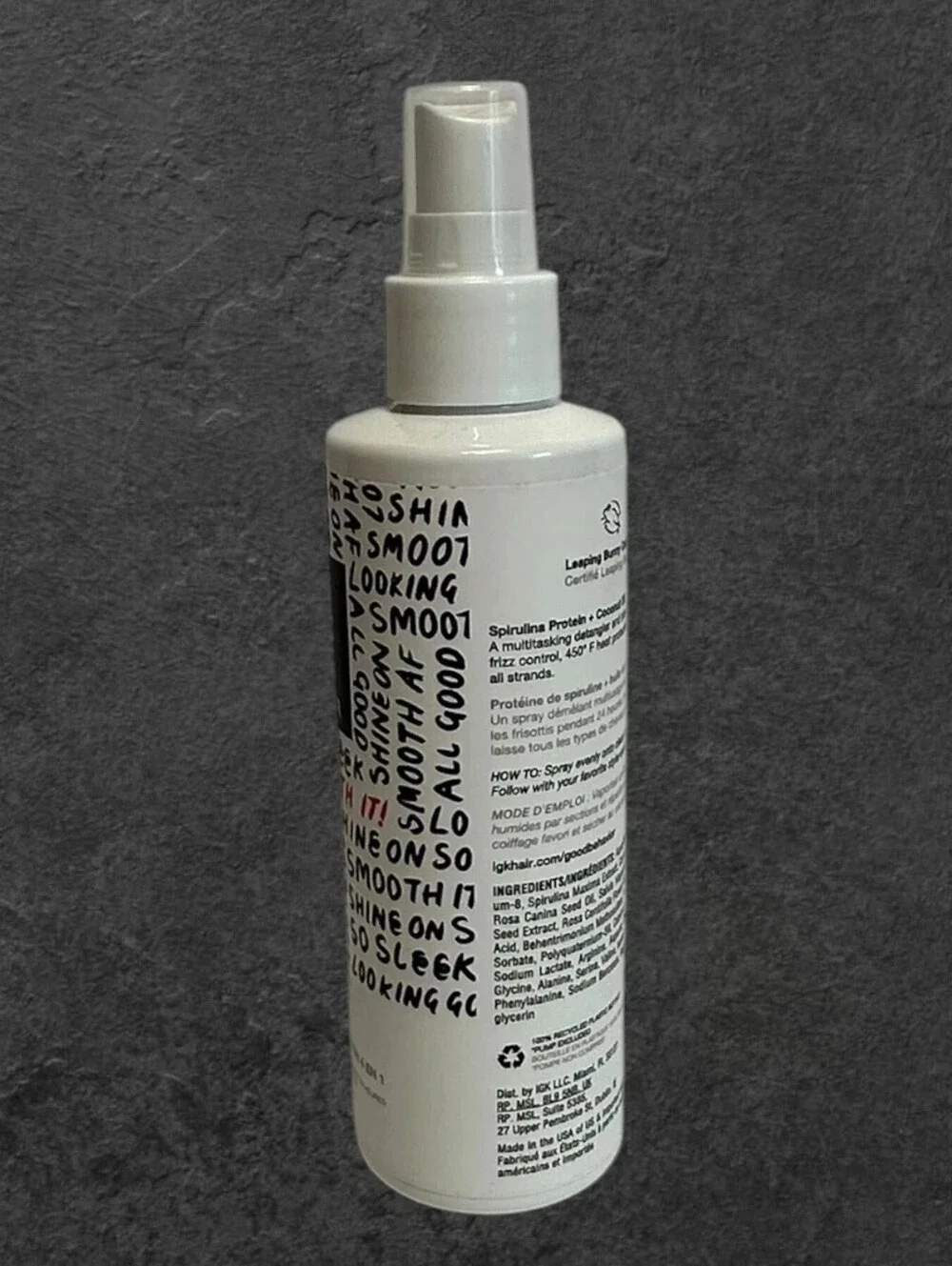 New without box- IGK Good Behavior 4-in-1 Prep Smoothing Spray, 207 mL / 7 oz